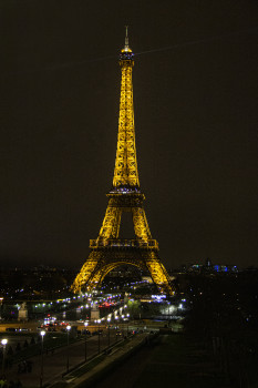 Eiffel After Dark